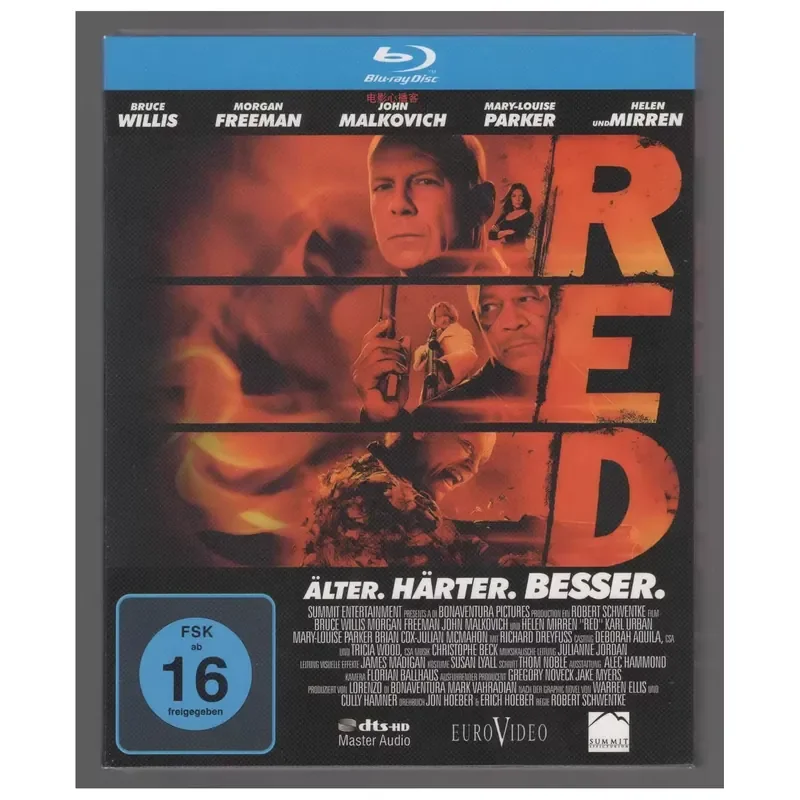 

Red Flame Battlefield 1 and 2 Comedy Action Crime Movie BD Blu-ray High Definition 2 Disc Box Bilingual in Chinese and