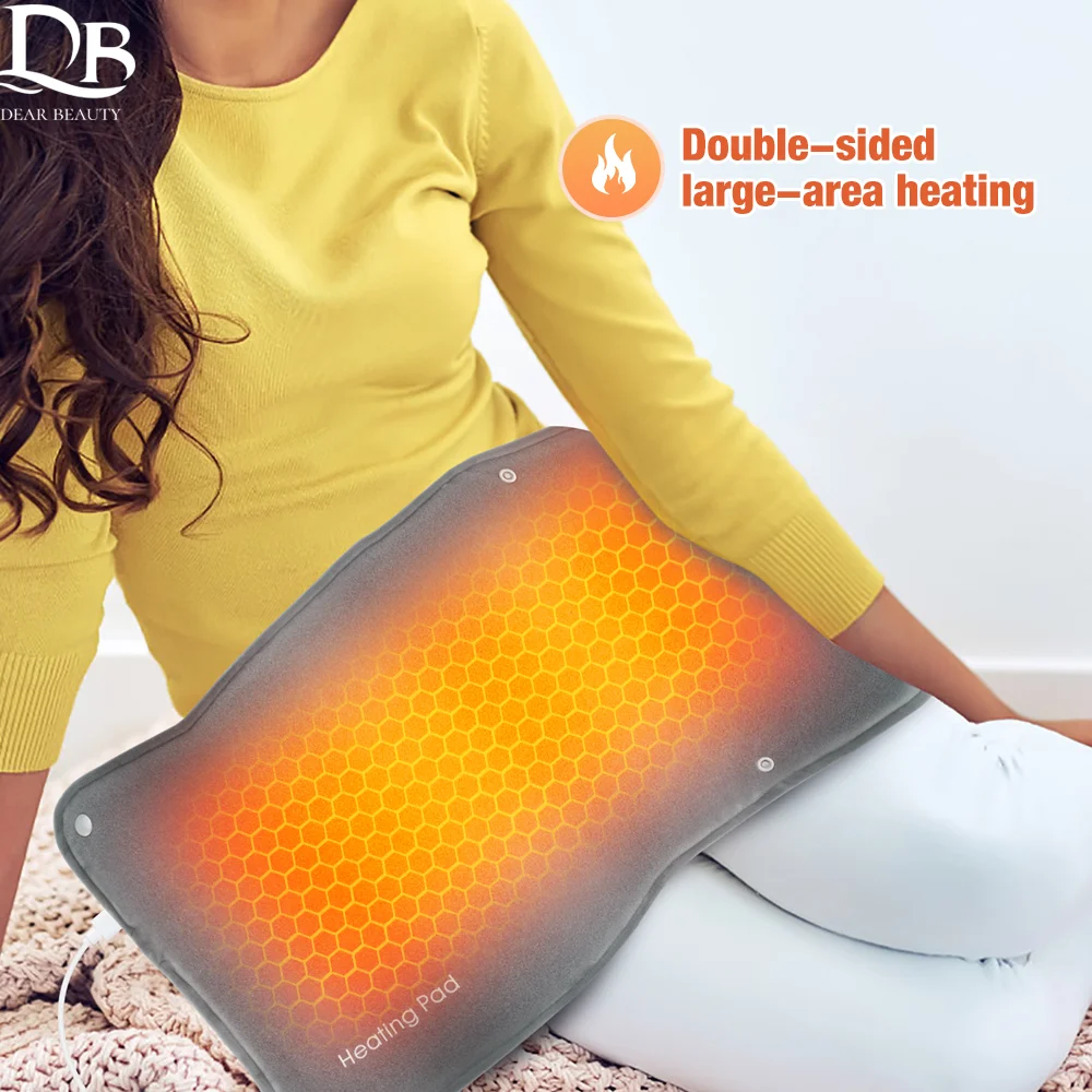 Electric Hand Warmer Graphene USB Smart Thermostat Warming Bag Multifunctional Heating Pad for Legs Abdomen Back Waist Winter