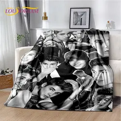 3D Popular Singe Justin Bieber JBiebs Soft Plush Blanket,Flannel Blanket Throw Blanket for Living Room Bedroom Bed Sofa Picnic