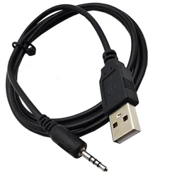 2.5mm New USB Charger Power Cable Cord for Synchros E40BT/E50BT Headphone J56BT S400BT S700 Easy To Use Durable