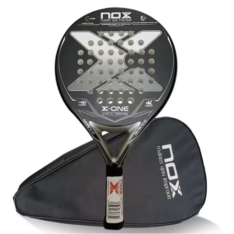 Nox X-ONE Tennis Paddle Racket,Portable Bag Included,Perfect Gift for Christmas Birthday Holidays,Professional Skill Level