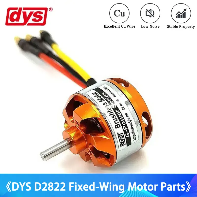 DYS D2822 Long Shaft Brushless Motor Parts For Mini Multicopters RC Plane Helicopter Remote Control Toys Accessories