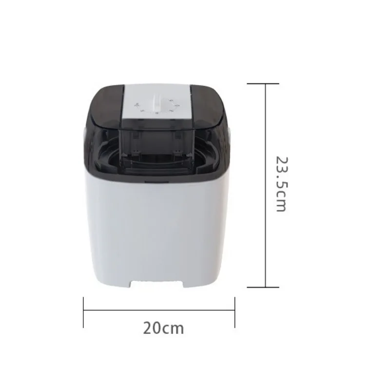 Mini Electric Household Ice Cream Maker, DIY Homemade Frozen Dessert Machine For Kids Ice‑Cream & Yogurt Production