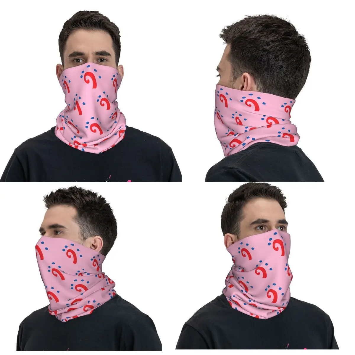 Gary The Snail Bandana Neck Gaiter Printed Face Scarf Multifunction Headband Outdoor Sports Unisex Adult Breathable