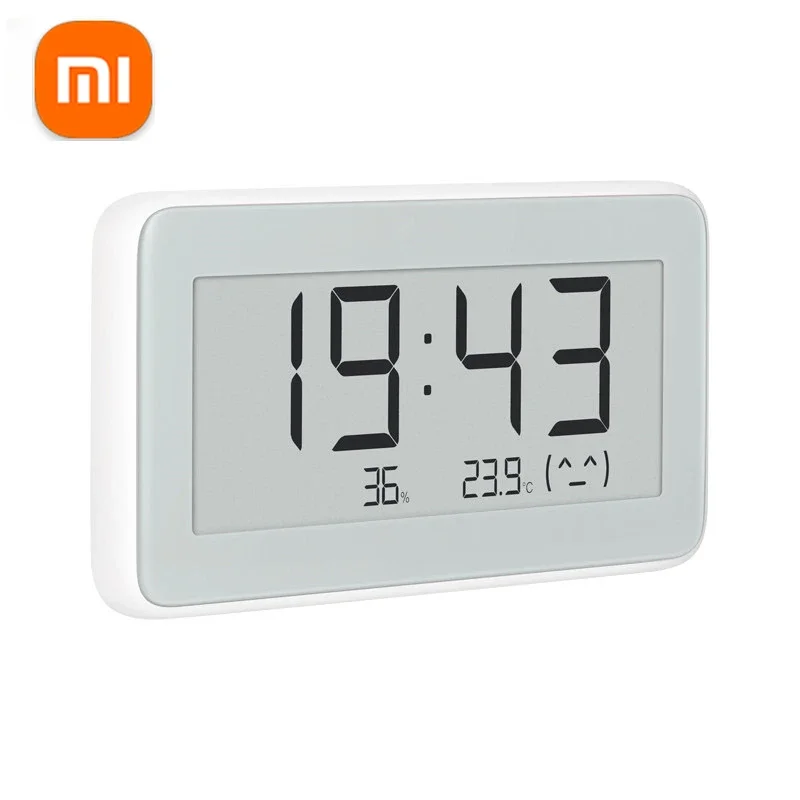 Xiaomi Mijia Monitor temperatury i wilgotności Bezprzewodowy inteligentny elektryczny zegar cyfrowy Higrometr Termometr LCD Narzędzia pomiarowe