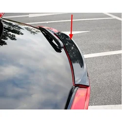 Carbon Fiber ABS Car Spoiler Tail Rear Bumper Protector Auto Parts For Toyota C-HR CHR C HR 2016 2017 2018 2019 2020