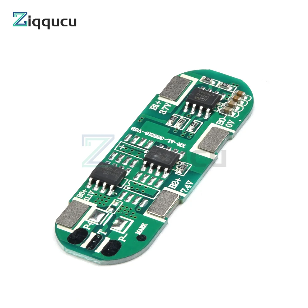 BMS 3S 5A 11.1V 12.6V 18650 Li-ion Lithium Battery Protection Board with the Same Port For Power Bank/Electric