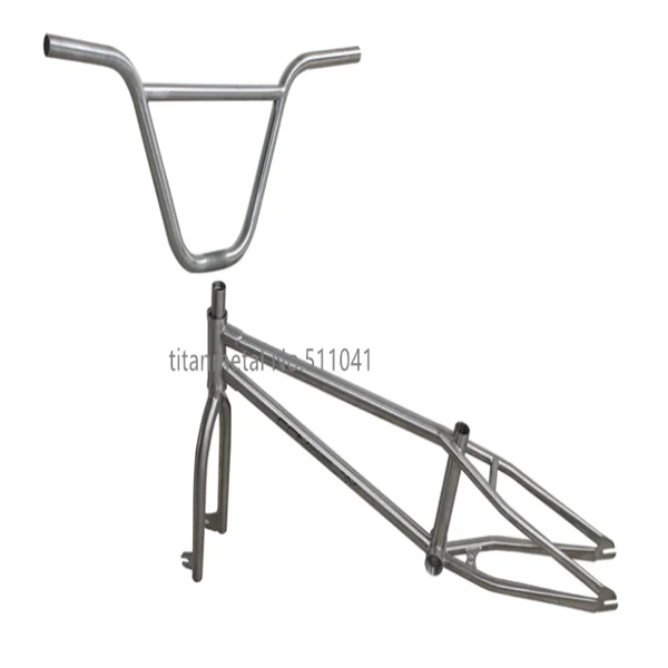 TITANIUM BMX BIKE FRAME FRAMESET,free shipping