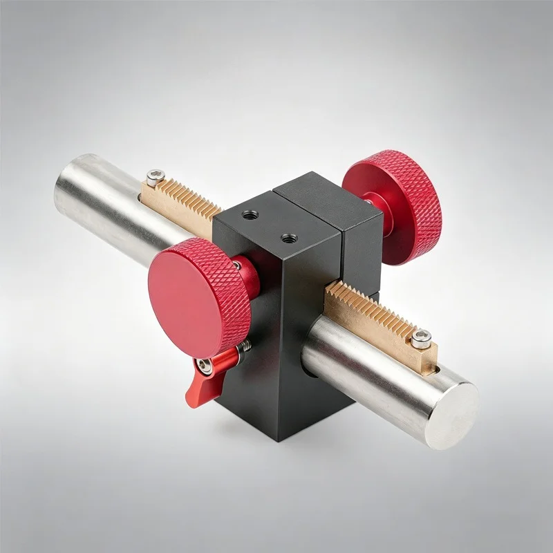 Manual Z Axis Linear Stage Rack and Pinion Dovetail Slide Lab Positioning Table