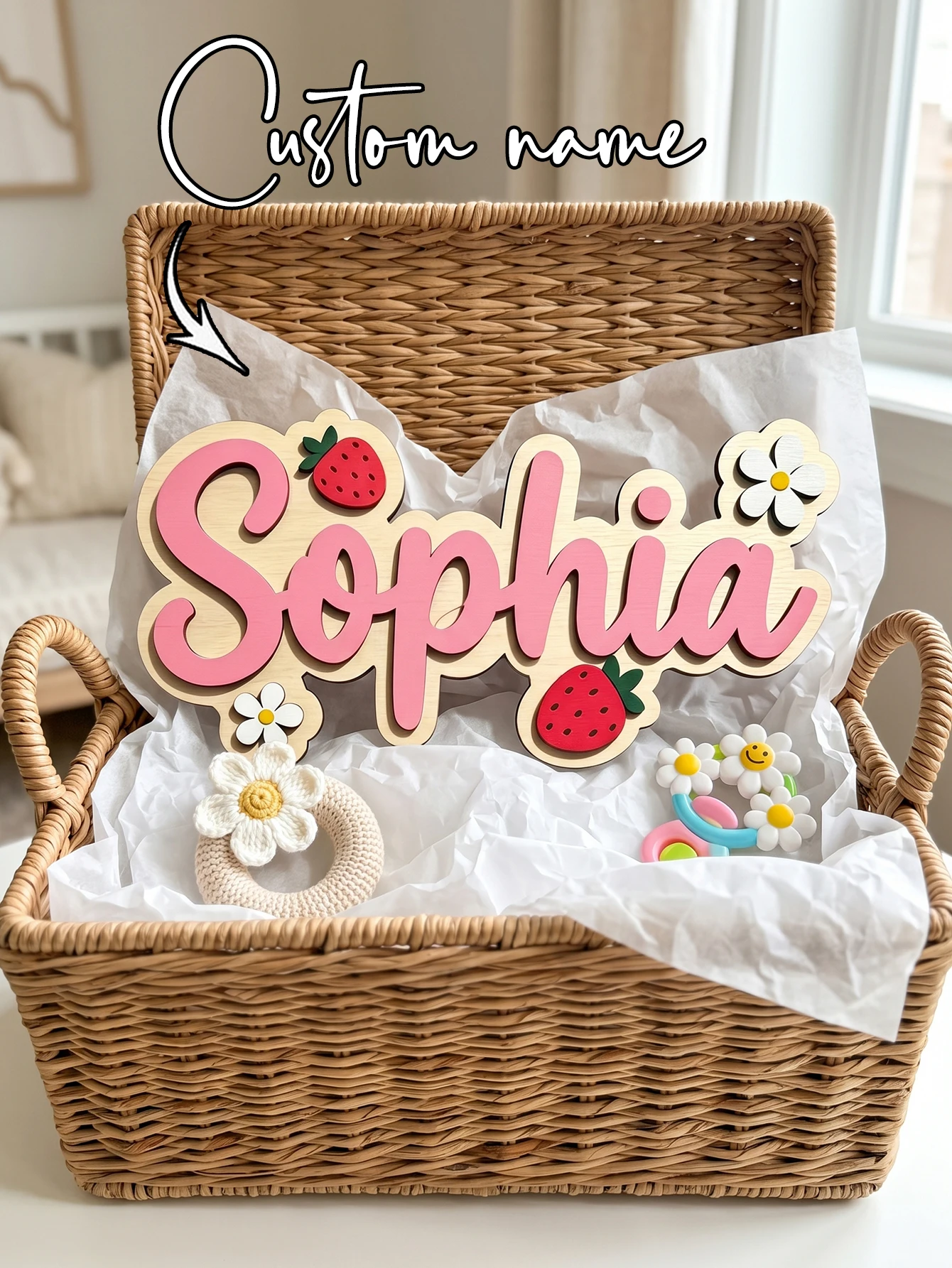 Personalizowana drewniana tabl – Baby Nursery Needs recenzja i cena