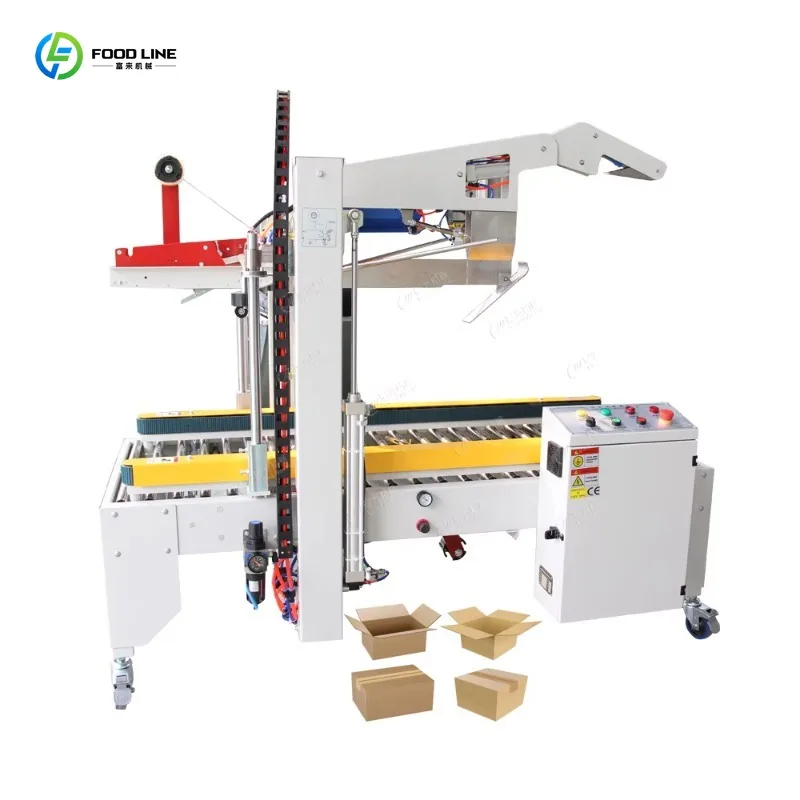 Easy Operation Cardboard Carton Sealing Machine Automatic Tape Packaging Equipment For Logistics