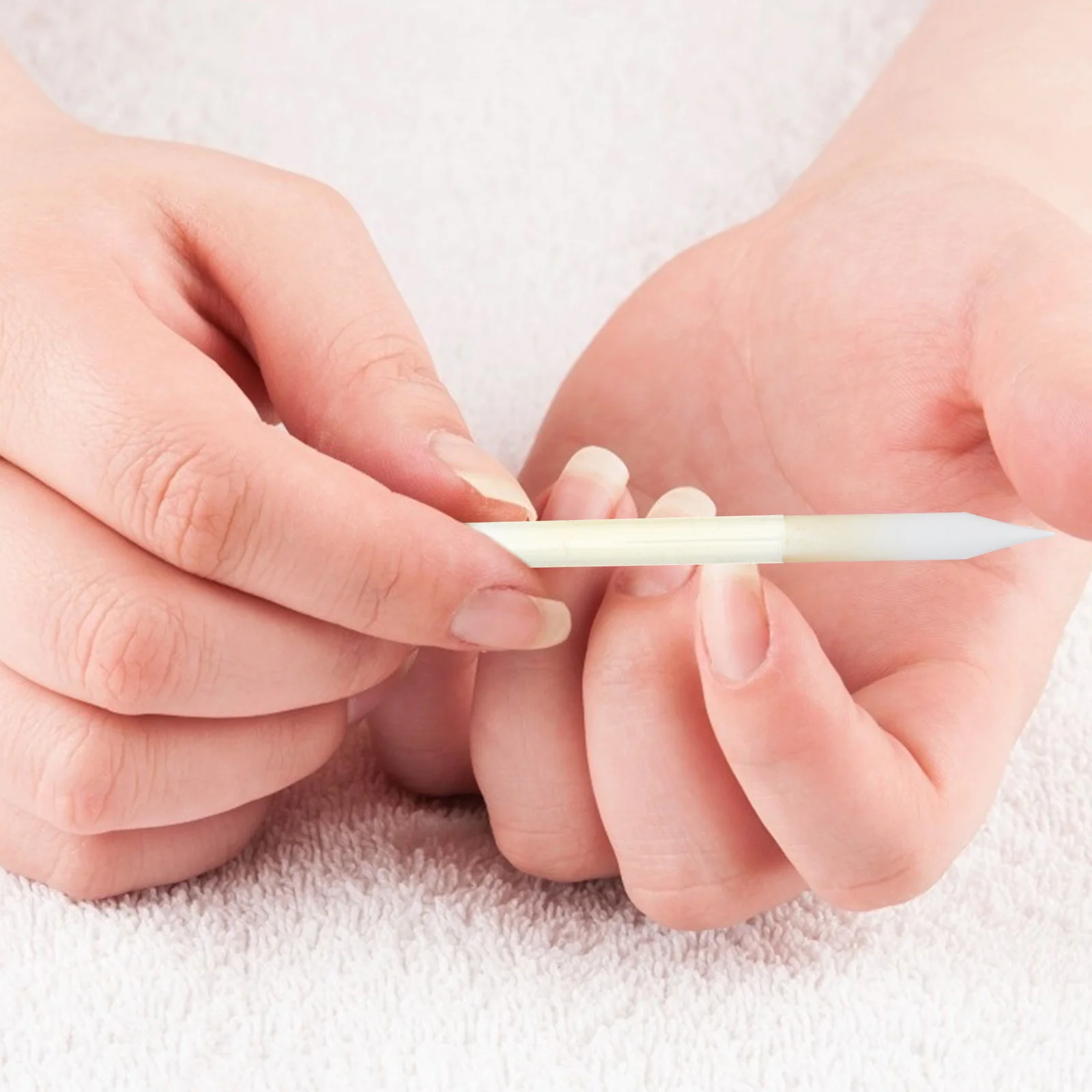 

3Pcs Glass Nail Files Fine Material Safe Non Damaging Nail Rubbing Tool Double Sided Sanding File Manicure Supplies