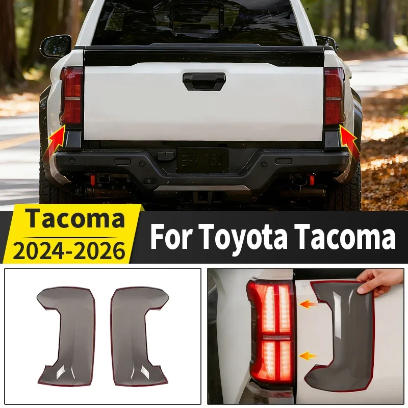 For 2024-2026 Toyota Tacoma Tailgate Light Blackened Decorative Parts Exterior Decoration Upgraded Accessories
