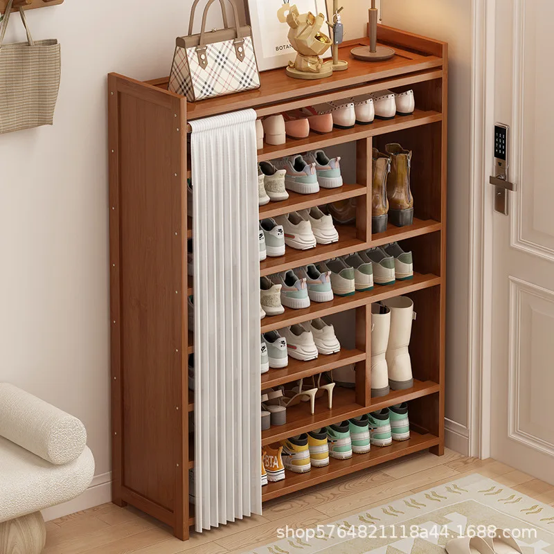 Simple Shoe Cabinet Dustproof Large Capacity Shoe Rack Multi-layer Household Door Shoe Storage Dormitory Rental House Rack