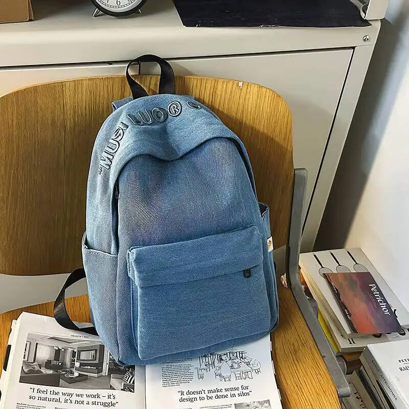 

Модный школьный рюкзак для женщин и мужчин, школьная сумка для студентов, легкий дорожный рюкзак, повседневный дневной рюкзак, рюкзаки для ноутбука