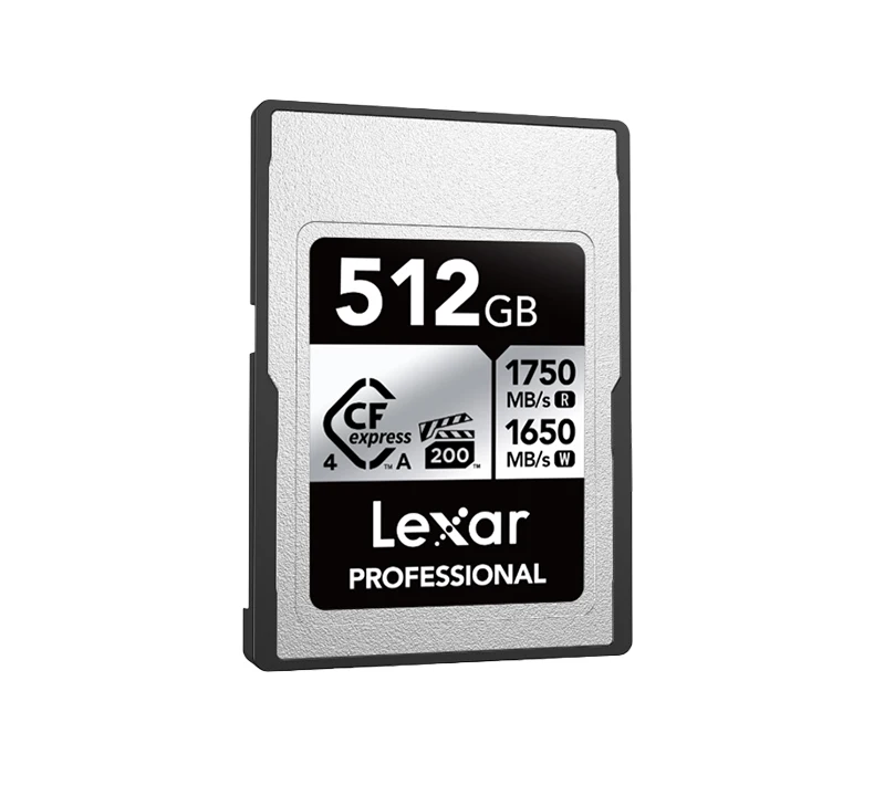 Lexar Professional SILVER CFexpress 4.0 Typ A Karte 8K VPG200 IP68 256GB 512GB 1TB 2TB Lesen 1750MB/s Schreiben 1650MB/s Für Kamera – Detail 18