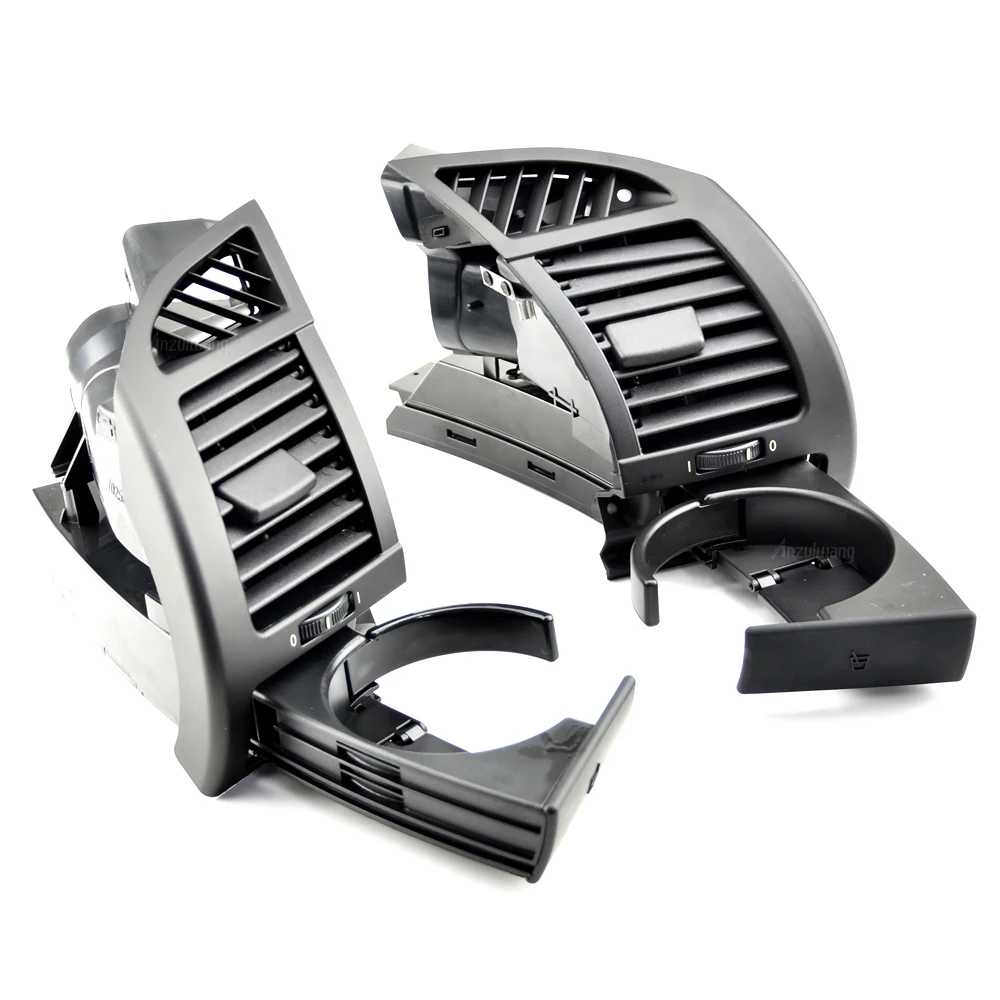 Front Dashboard Conditioning Panel Air Vent Oulet Cover Grille Frame Trim & Water Cup Holder Kit For BMW Z4 E85 E86 2002-2008 view 4