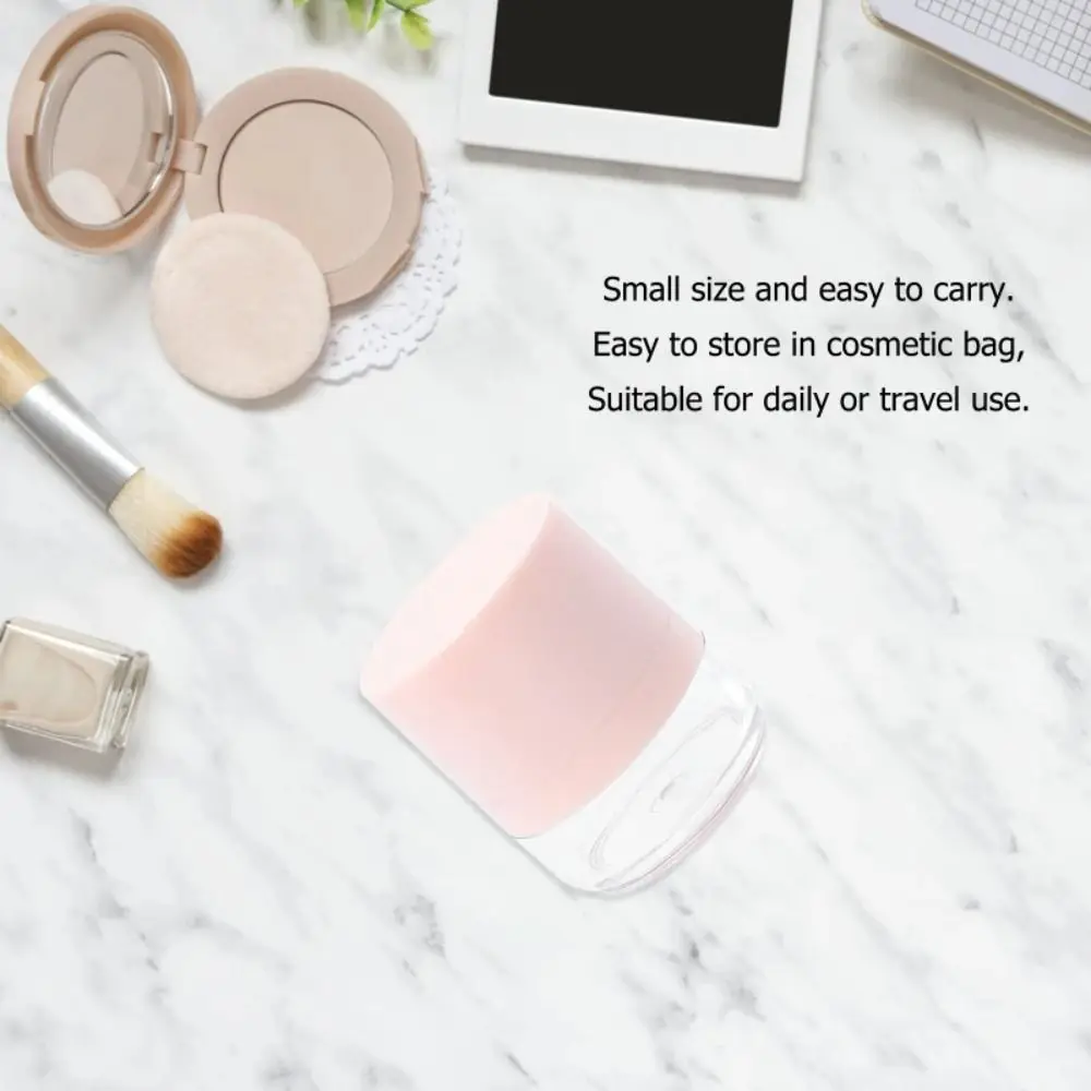 Portable 5g Compact Cosmetics Powder Case Without Leaking Empty Powder Storage Box with Powder Puff Makeup Container