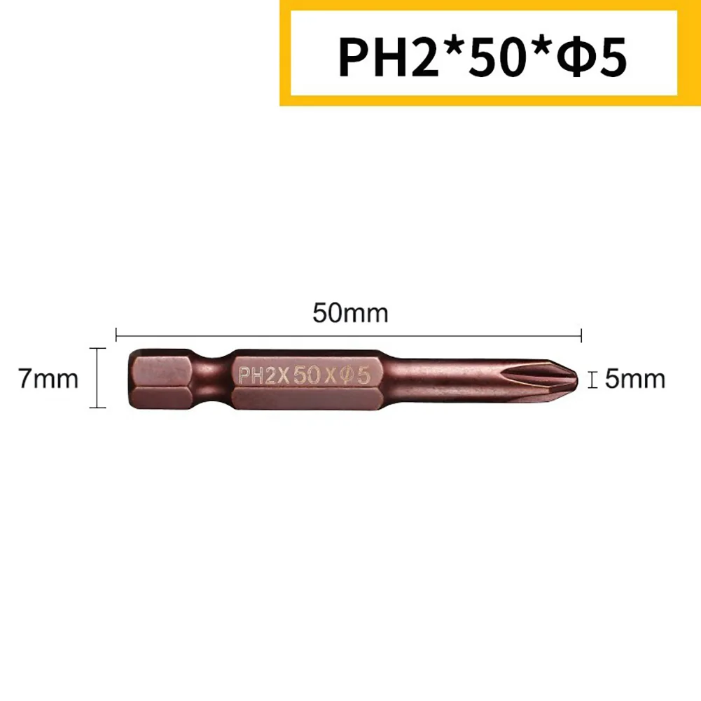 1 PC 1/4 นิ้ว Hex Shank ไขควงไฟฟ้าเจาะ PH00/PH0/PH1/PH2 สกรู DRIVER Bits เครื่องมือไฟฟ้าอุปกรณ์เสริม