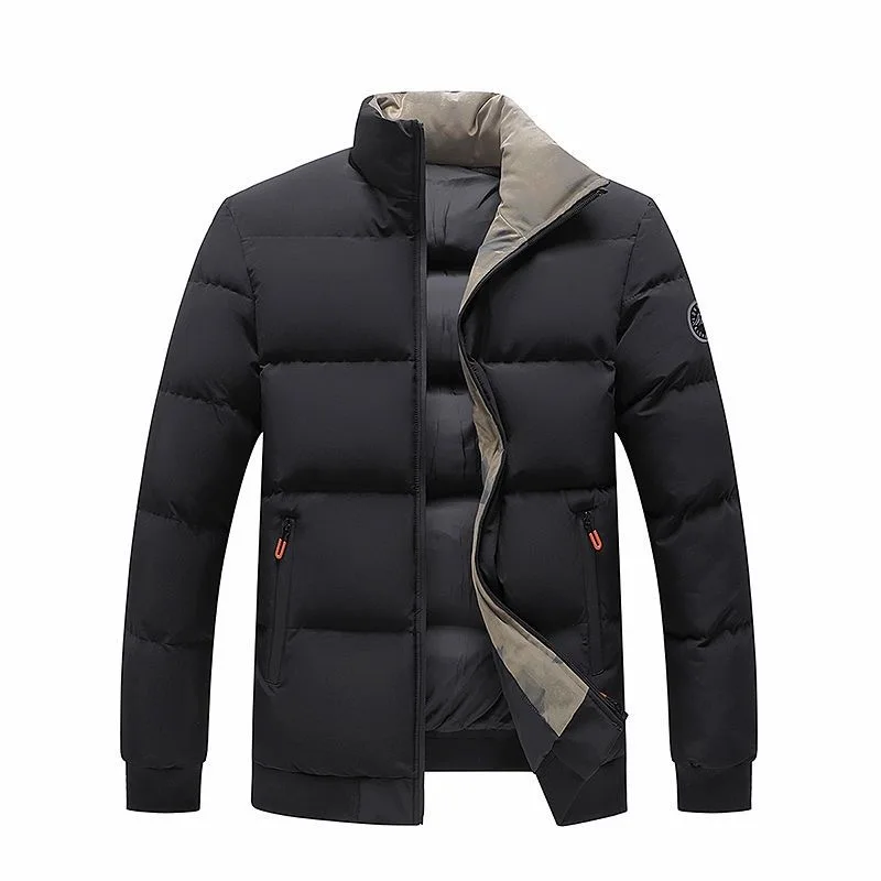 2024 Winter Fashion Trend Large Size Thick Warm Cotton-Padded Jacket Men's Casual Loose Comfortable Windproof High Quality Coat