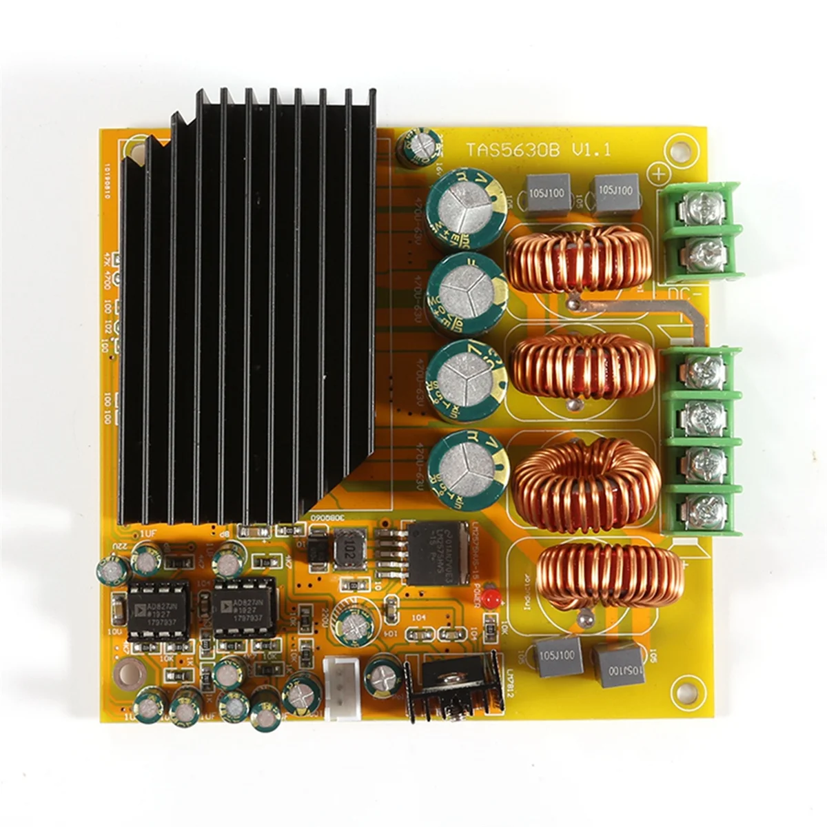 2X300W Amplifier Board Module Dual Channel TAS5630 with AD827 Preamp Class D Digital HIFI High Power Module