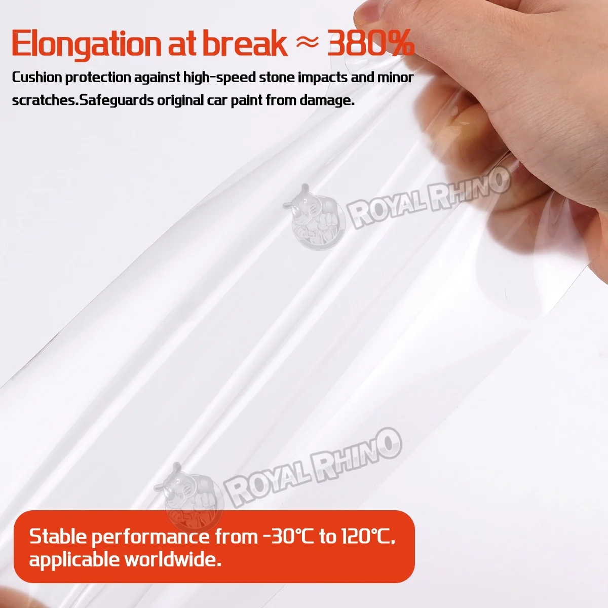 7.5mil TPU PPF Paint Protection Film Transparent Self-Healing Anti-Scratch Car Wrap Film Scratch Repair Sticker Car Accessories - view 5