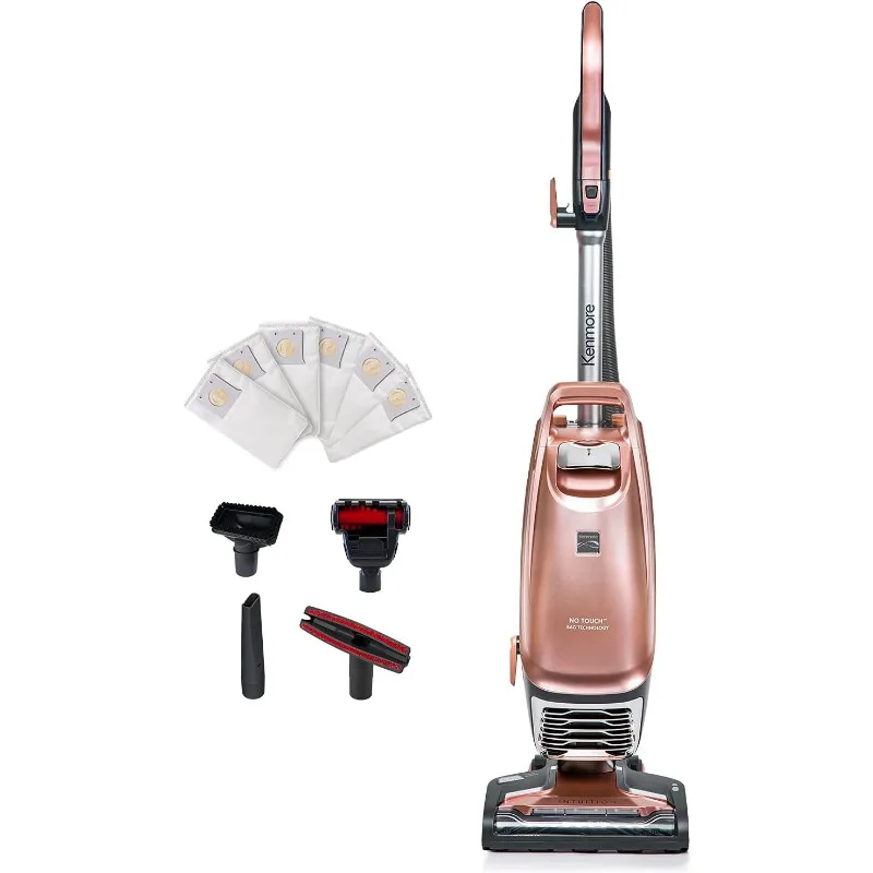 BU4050 Intuition Bagged Upright Vacuum, liftup Cleaner with Hair Eliminator brushroll, pet Handi-Mate for Carpet, Hard Floor,