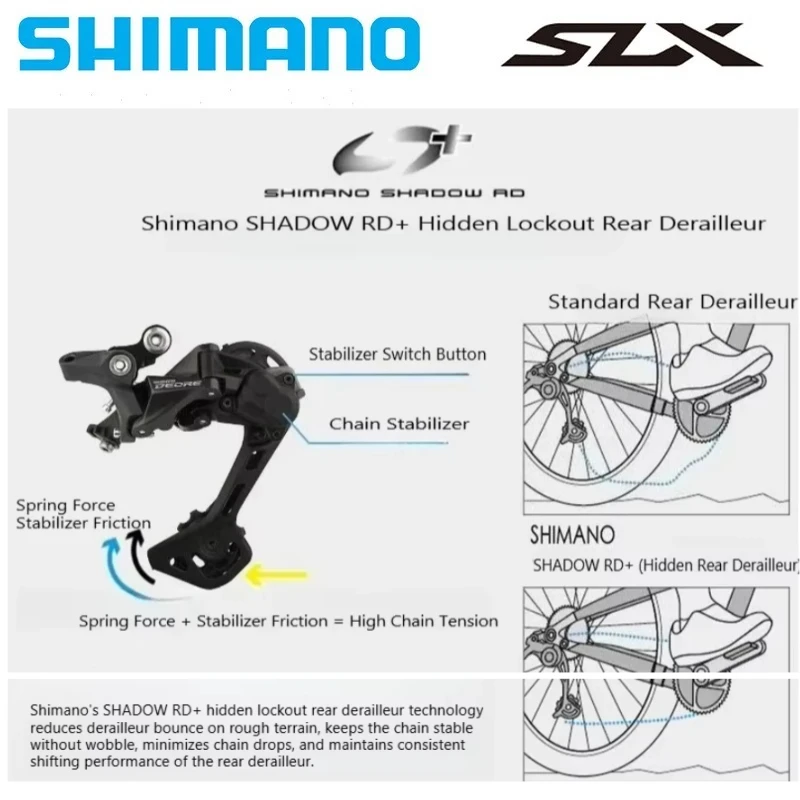 SHIMANO SLX M7100 1x12 Speed Groupset Original SLX Shifter & Rear
