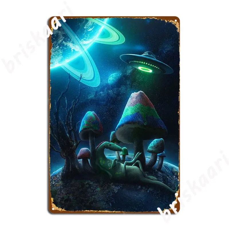 A Distant Planet Metal Plaque Poster Club Party Home Poster Personalized Tin Sign Poster