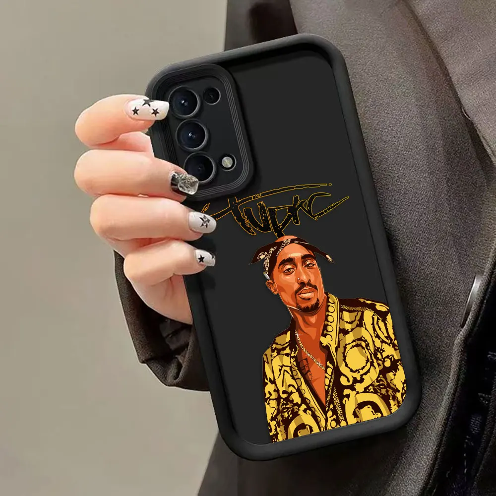 

Hip Hop Tupac Shakur 2pac Cover Phone Case For Oneplus 8T 9R 10R 11 12 13 13T 15 NORD ACE CE 2 3 4 5 6 LITE TPU Case DIY Shell