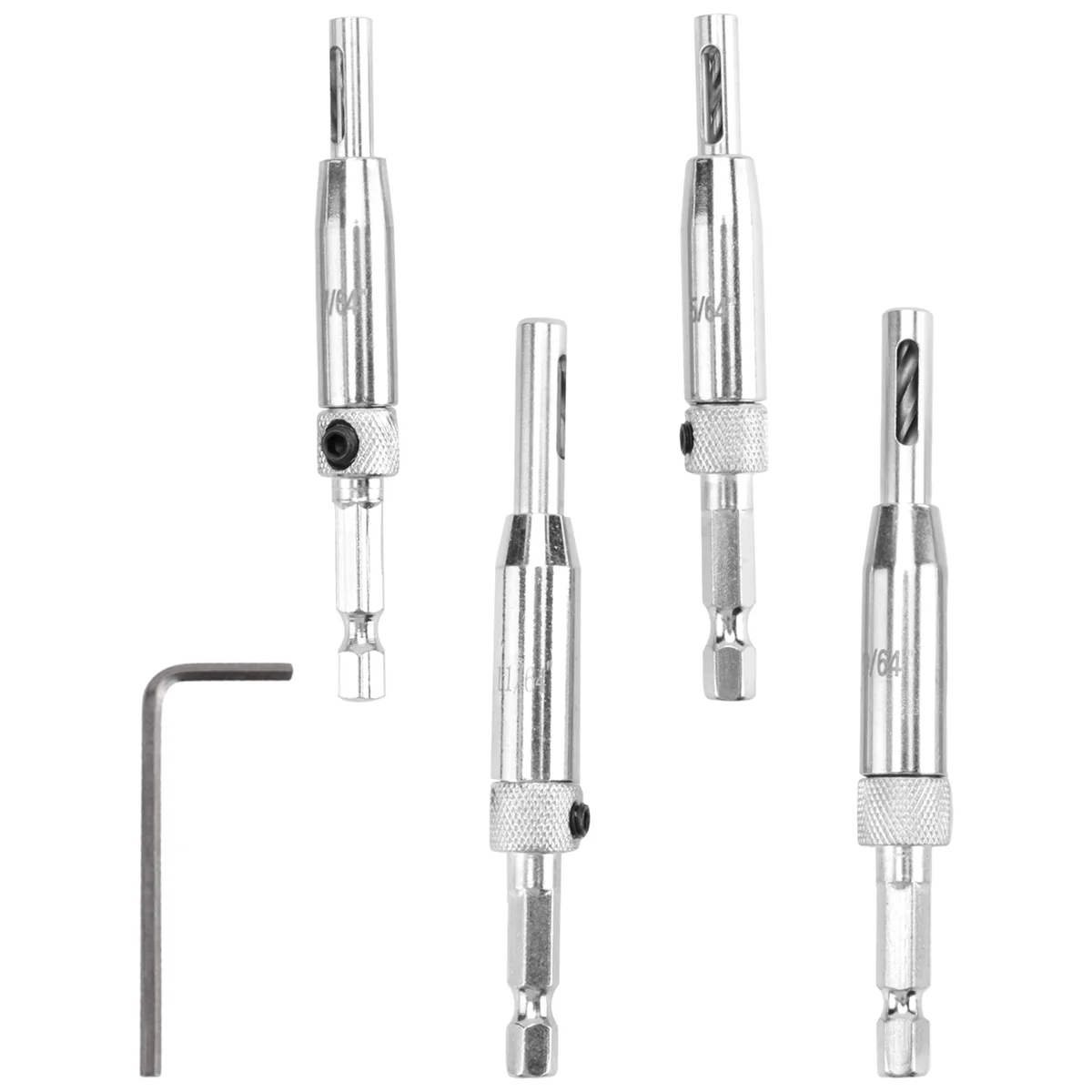 Набор центральных сверл, 5 шт., набор самоцентрирующихся шарниров, набор коронковых сверл для деревообработки, сверла для дверей, окон