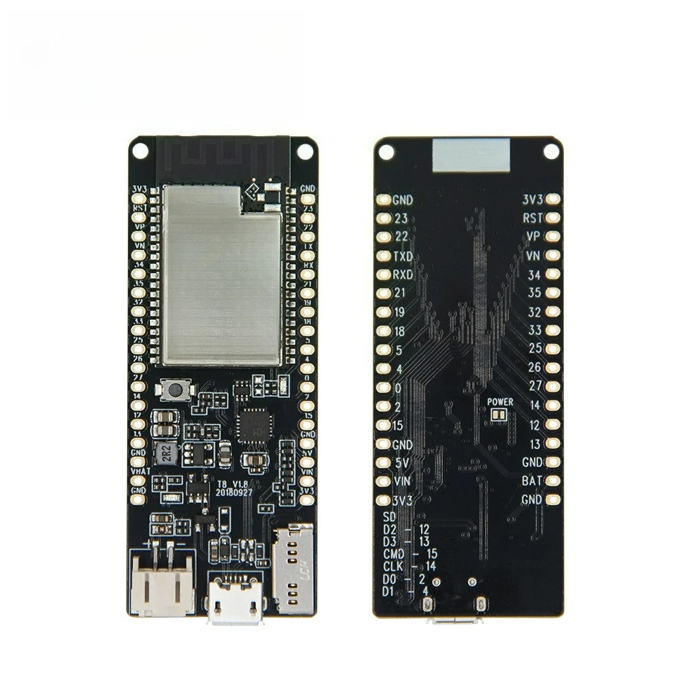 T8 V1.8 ESP32 8MB TF card WiFi module Bluetooth development board
