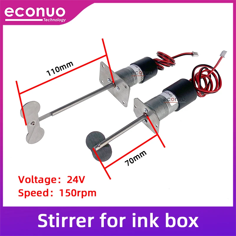 Industrial Liquid Mixer Motor CISS Ink Stirrer Mixing for Ink Sub Box 260ml 500ml 1000ml 1500ml 2000ml 70mm 110mm Length