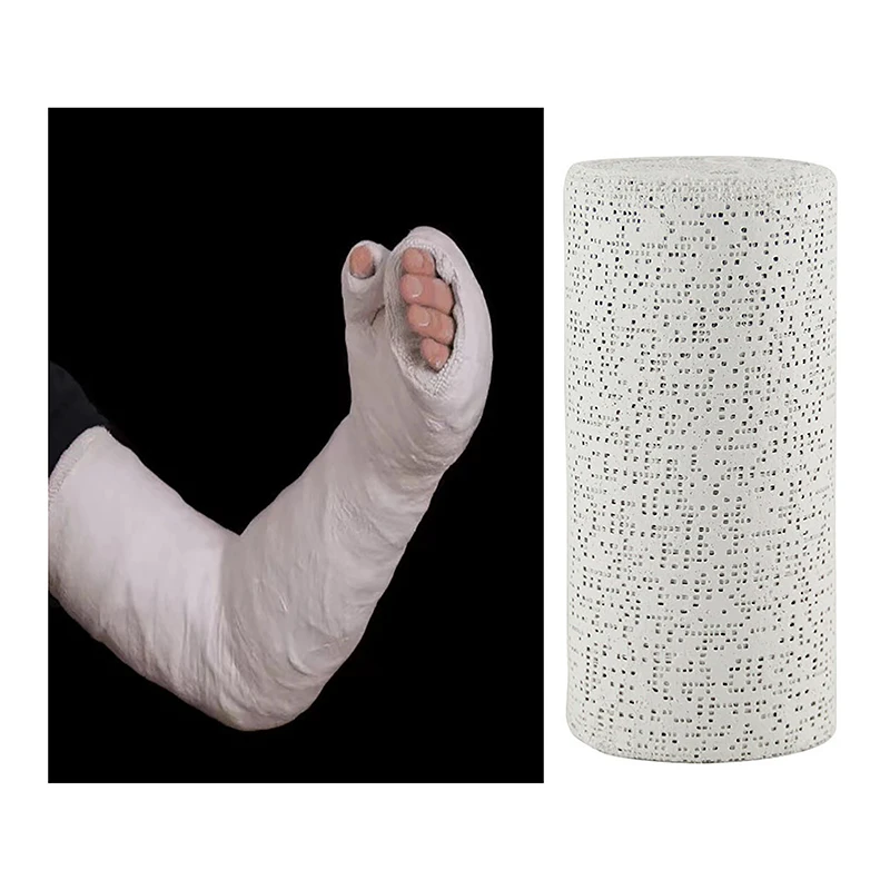 Plaster Cloth Rolls Bandages Cast Orthopedic Tape Cloth Gauze Emergency Muscle Tape First Aid Protective Bracket Health Tool