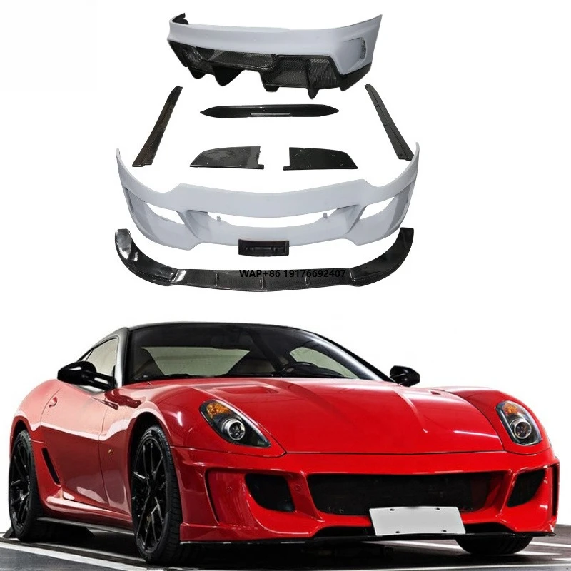 Manufacturer for Sale Vors Design Body Kit for  599 GTB GTO with Bumpers Side Skirts Spoiler