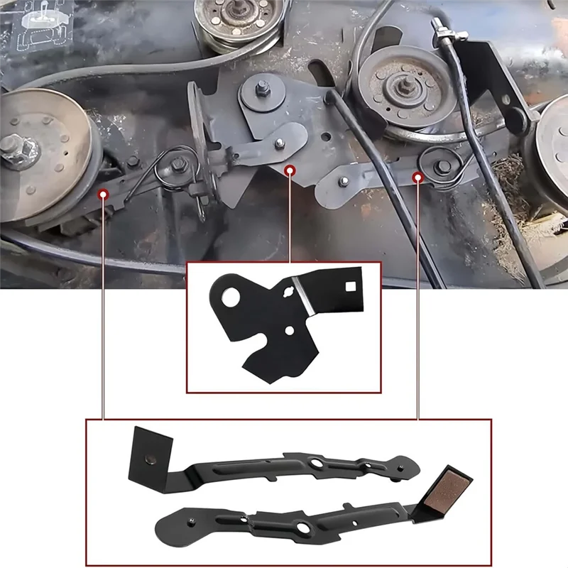 A95I-Arm Bracket Roller Cam Kit Replaces Brake Arm Assembly For  Craftsman Riding Mower 42 Inch Deck