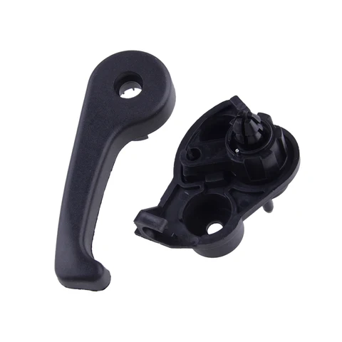 81181-2B000 Ручки открывания капота + основание (крепление) для Hyundai Sonata, Elantra, Veloster, Kia Optima, Sorento, черный пластик