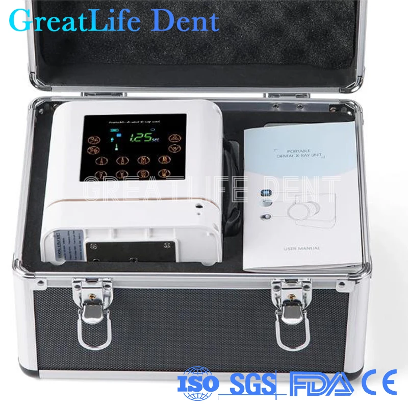 GreatLife Dent Portable Veterinary Vet Pets Animal Dog Cat Portable X Ray Camera Dental X Ray Camera Sensor Image