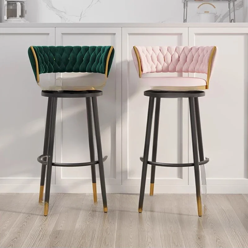 Taburetes de cocina para recepción, sillas de oficina, Bar, restaurante, taburetes de lujo para desayuno, muebles para el hogar