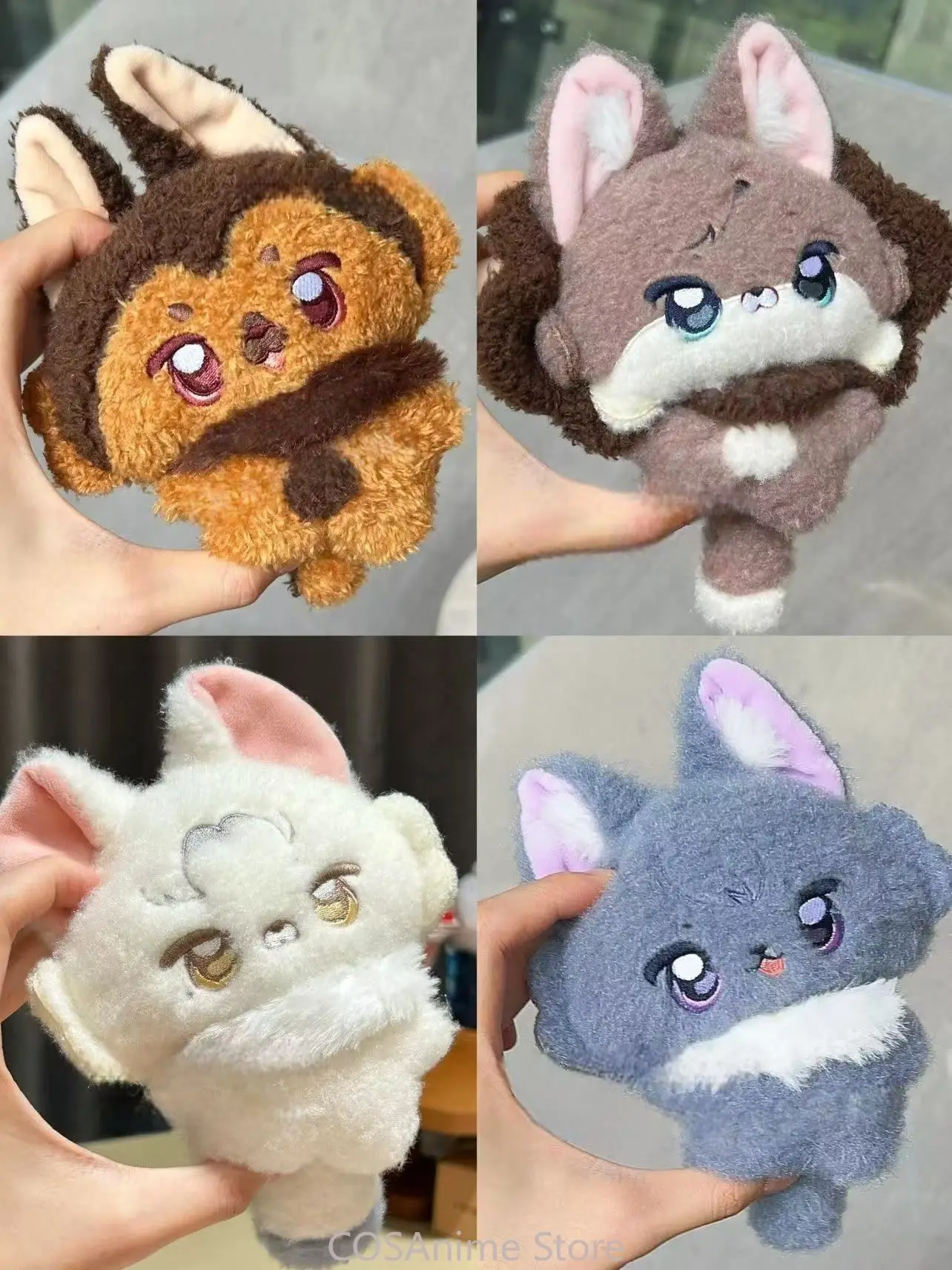 Tears of Themis Artem Wing Marius Luke Pearce Cute 10cm Anime Cosplay Animal Body Plush Cotton Doll Toys Hanging Pendant Mascot - view 3