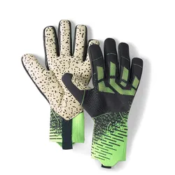 Guantes de portero de fútbol para adultos y niños, guantes gruesos de látex para deportes al aire libre, Protector de entrenamiento de fútbol, guantes de portero antideslizantes