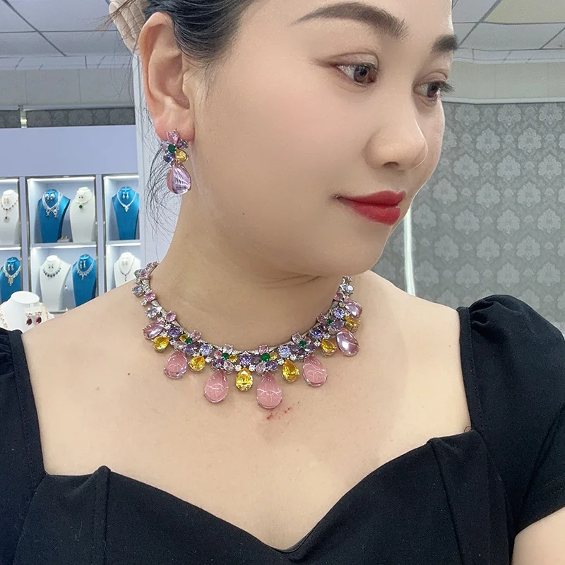 Vintage Collectible Jewelry - Designer Collection Dinner Party Earrings Necklace
