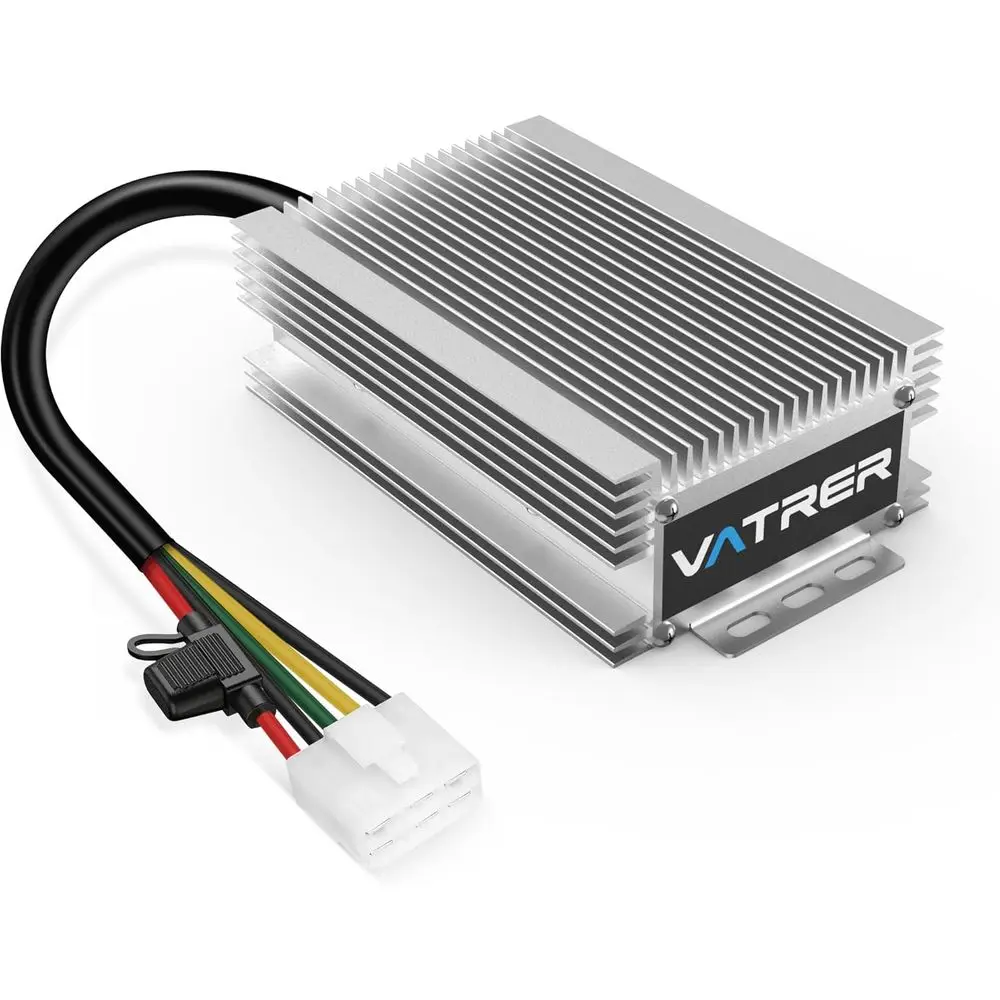 

Понижающий преобразователь напряжения (декадроптор) 48В 72В 40В-90В в 12В 25А/335Вт, DC-DC преобразователь для гольф-каров, автодомов, электротехники