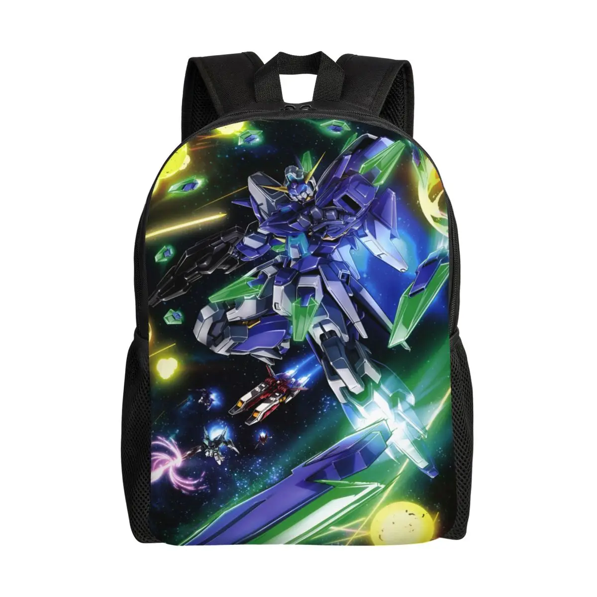 

Индивидуальные рюкзаки G-Gundams в стиле аниме и манги для мужчин и женщин, школьников и студентов колледжей, сумка для книг, вмещает 15-дюймовый ноутбук, японские сумки