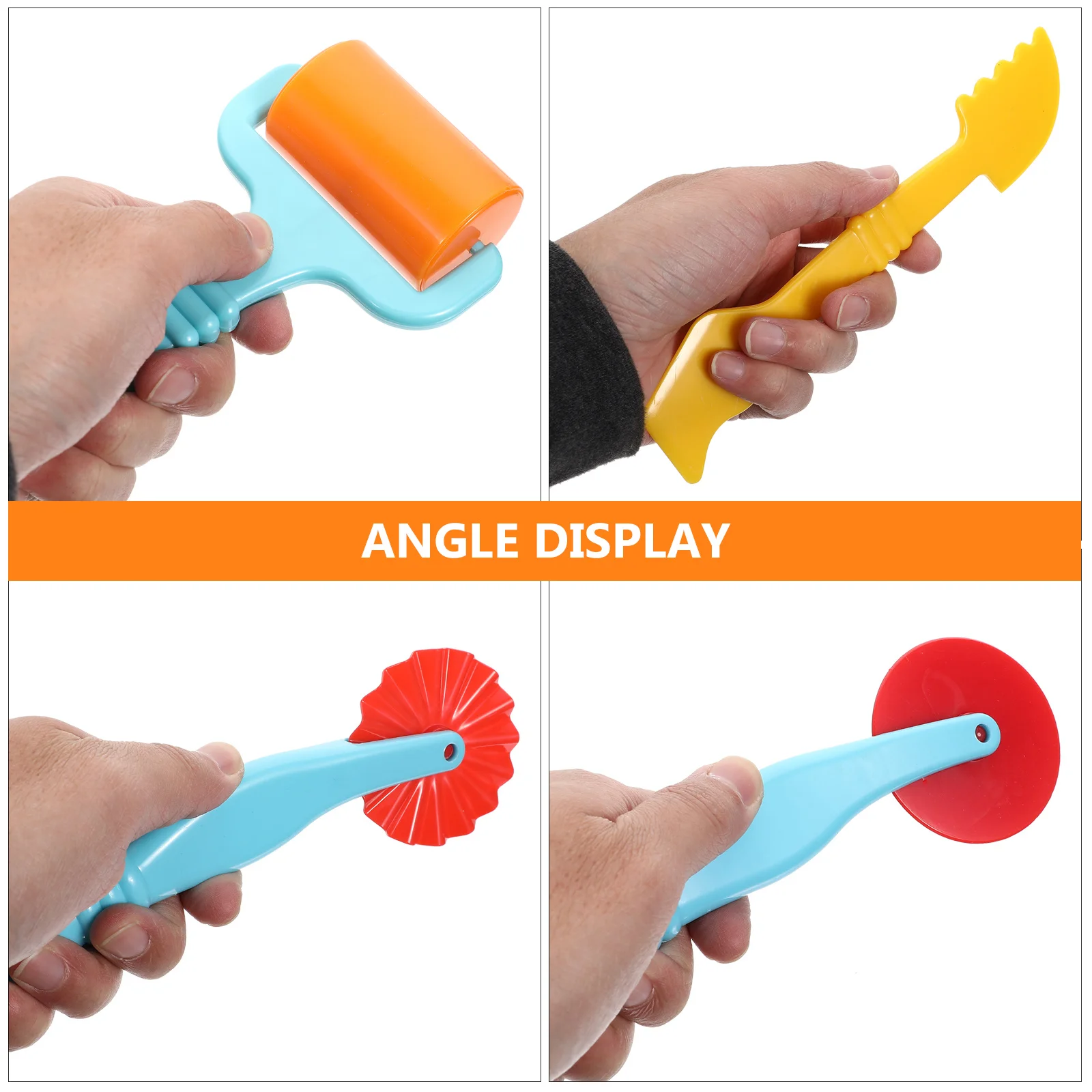 مجموعة أدوات واحدة للأطفال، مجموعة أدوات عجينة يمكنك صنعها بنفسك، لعبة مصنوعة يدويًا للأطفال، لعبة آمنة صديقة للبيئة، نشاط تعلم ممتع،