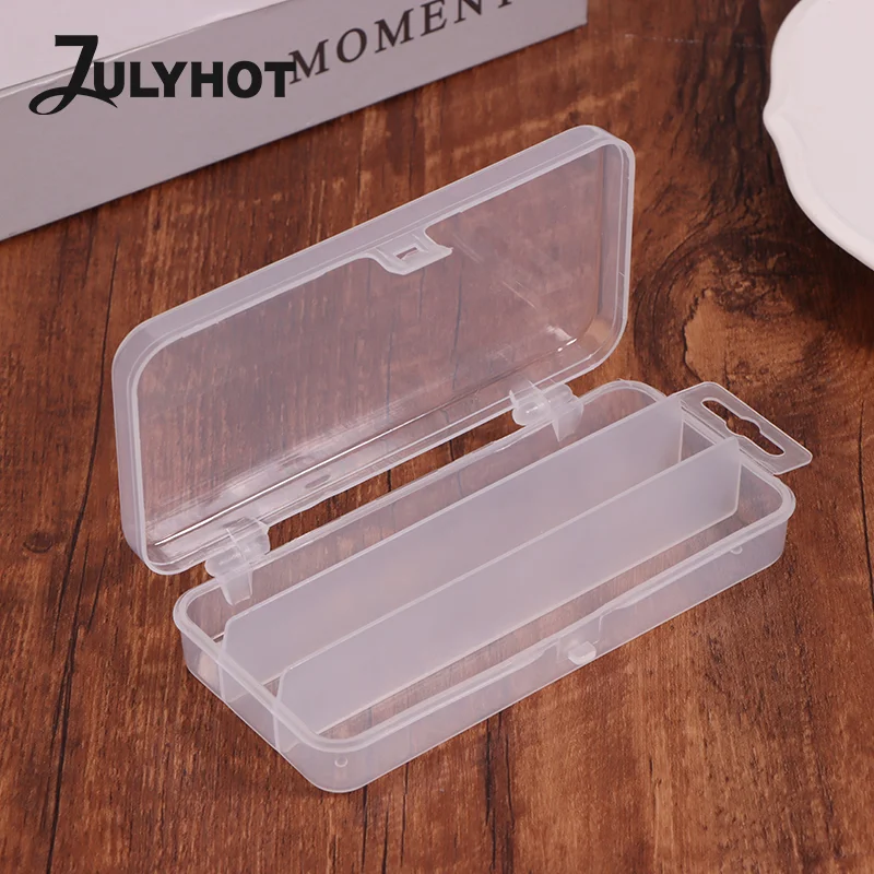 3 Compartment Mini Fishing Tackle Box Plastic Storage 13cm 17cm Lure Baits Minnow Pencil Lure Hook Bait Case Organizer Container