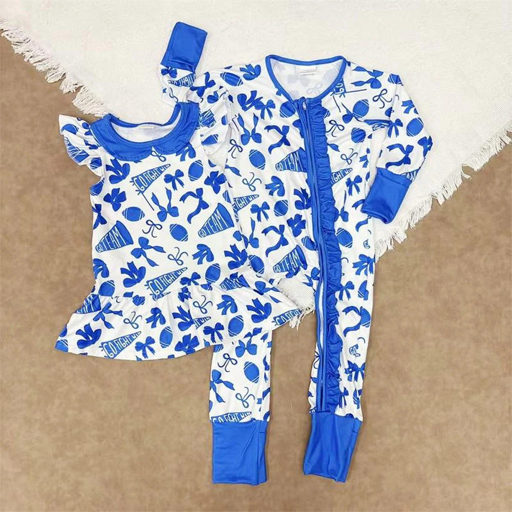 

z1016-08 GSD2782 New Arrival children clothing girls dresses Bow flying Sleeve Dress Wholesale Summer Boutique baby girl clothes