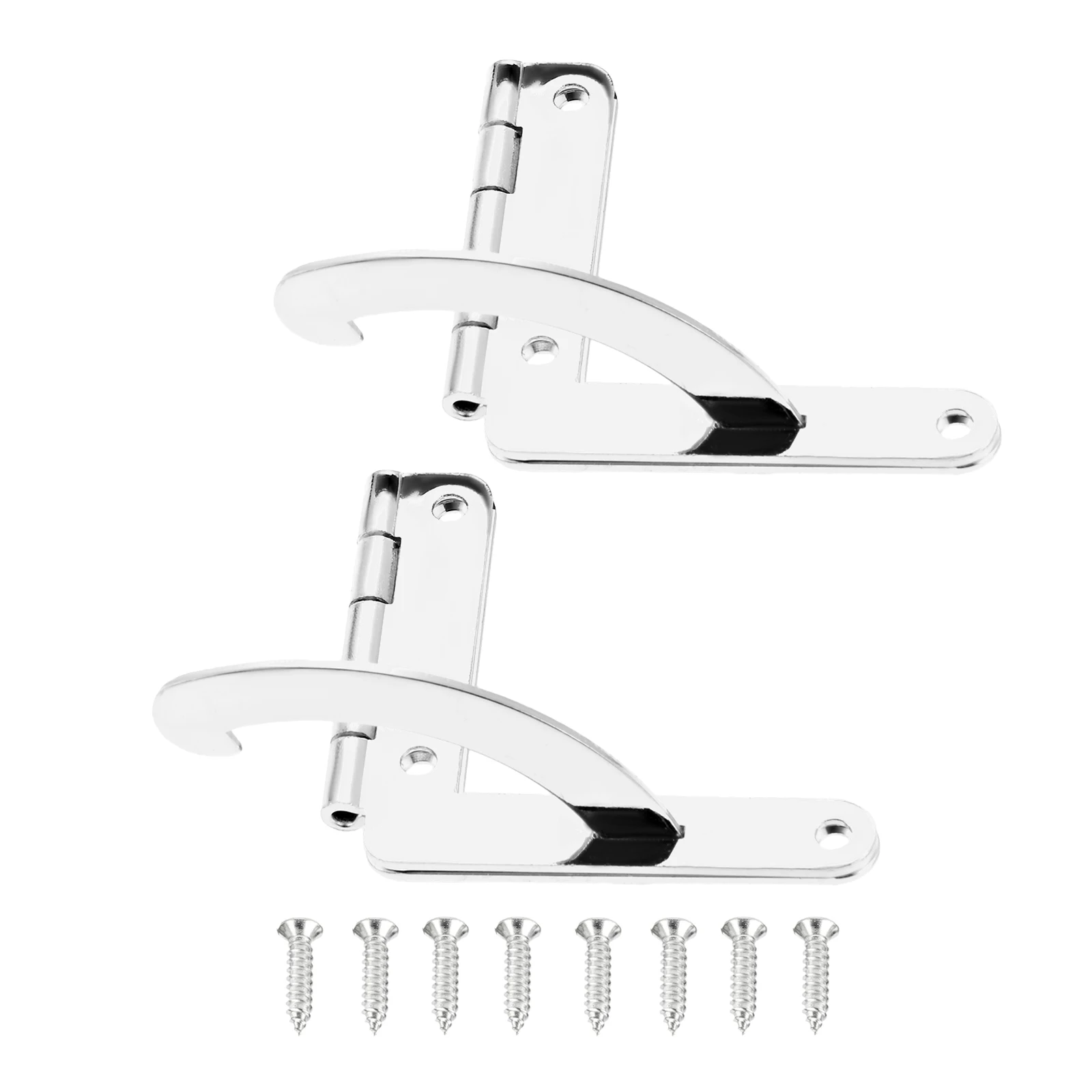 2Pcs 41x44/33x30mm Hinges 90degree Folding Hinge Gold/Silver Accessory For Storage Watch Boxes Jewelry Watch Wooden Lid Hardware