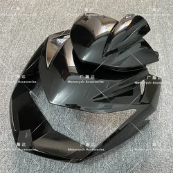 Bright Black Front Upper Headlight Fairing Kit Fit For Kawasaki Z750 Z 750 2007-2012