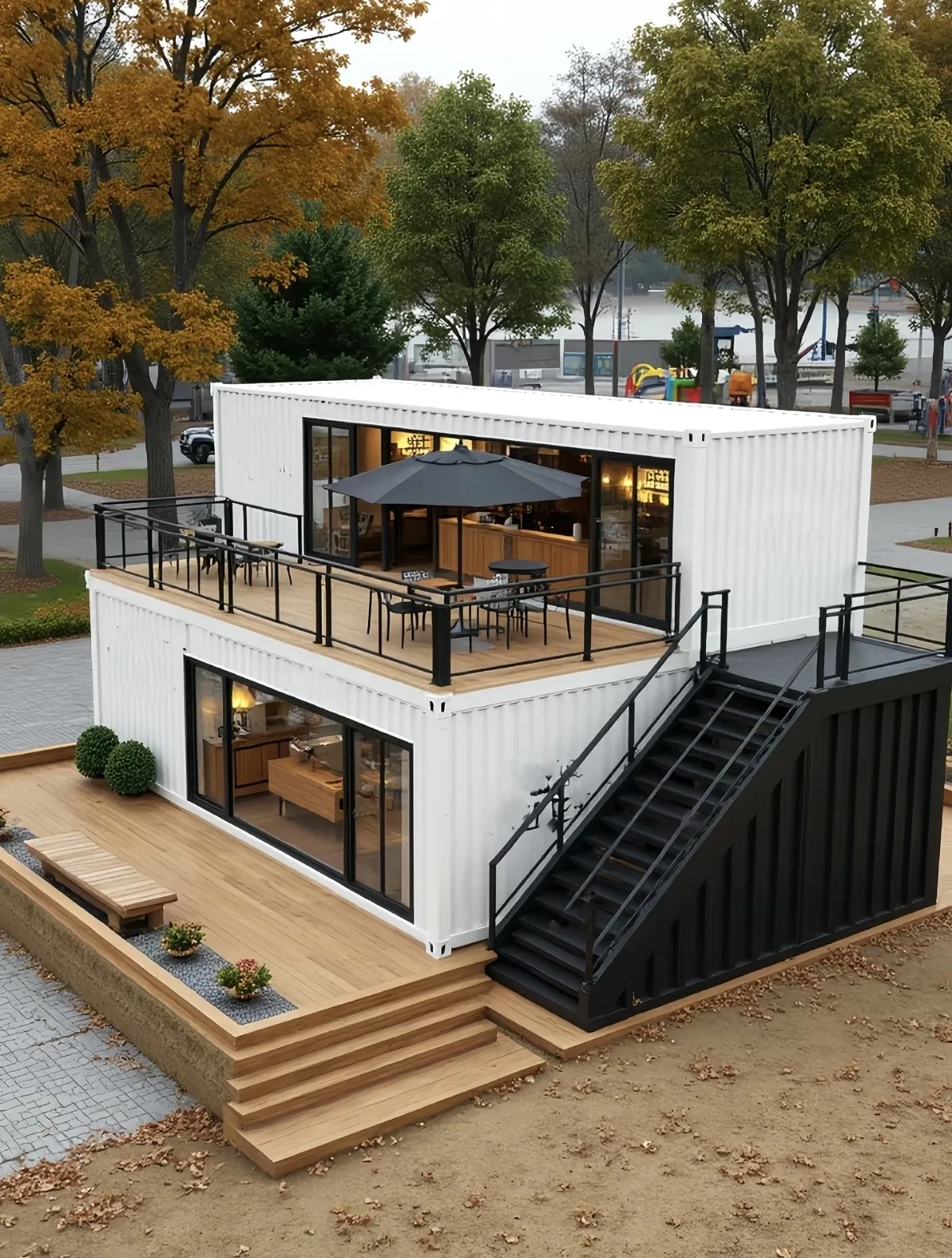 Prefabrik Tiny House Konteyner - Tiny Home Bathroom Kitchen incelemesi ve fiyatı